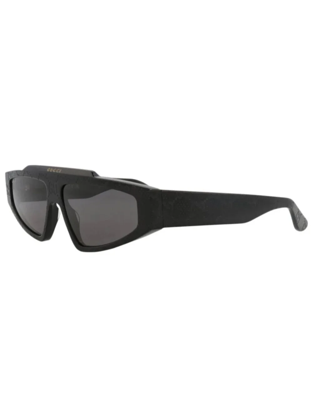New Gucci Women's Sunglasses Square Rectangle Recycled Acetate Frame Havana